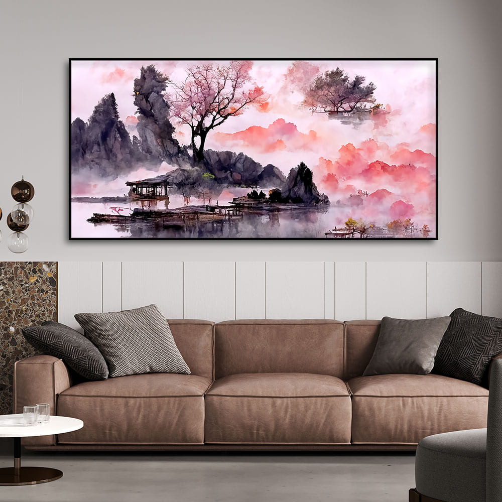 Lake View Canvas Art