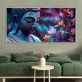 Buddha Flower Canvas