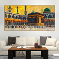 Makkah al-Mukarramah Kabba islamic Canvas Wall Painting