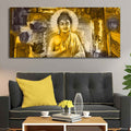 Meditating Lord Buddha Large Wall Painting