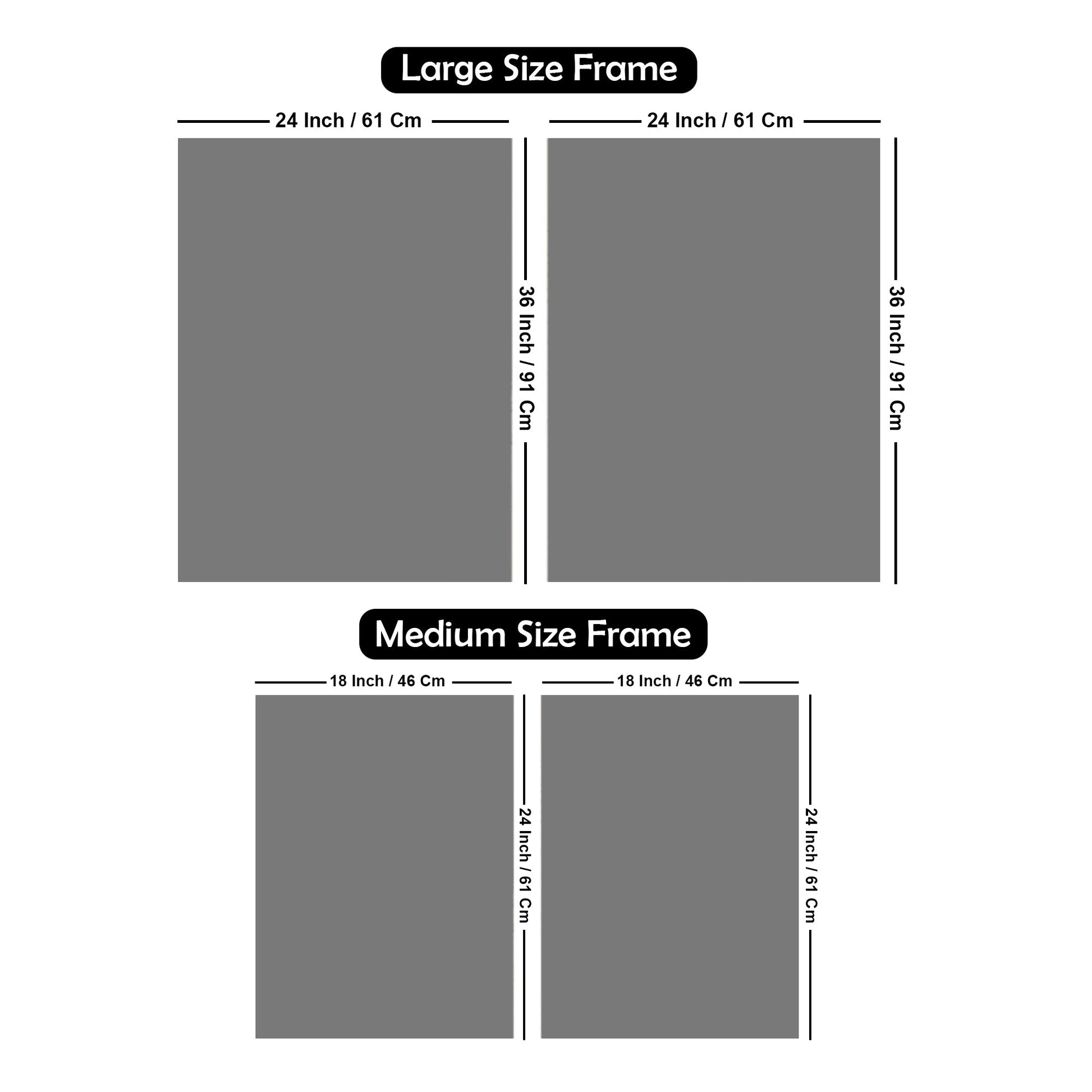 Blue Flower Wall Painting size 