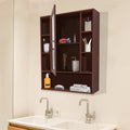  Bathroom Cabinet with Mirror & 9 Spacious Shelves